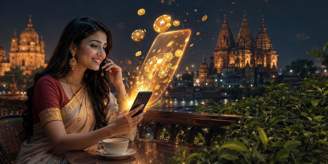 বাংলাদেশে চা বাগানে মোবাইলে ম্যাচ অডস দেখছেন একজন ব্যবহারকারী