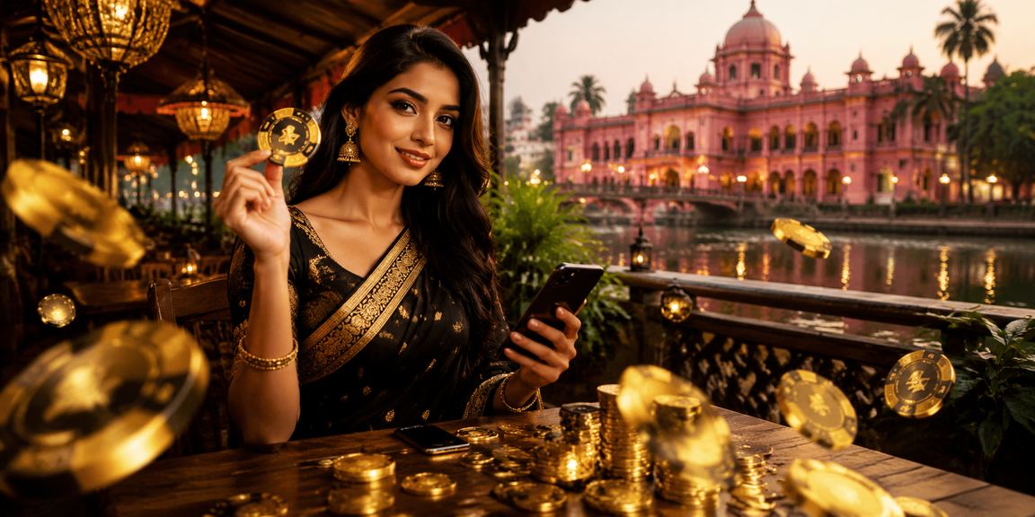 ঢাকায় মোবাইলে ডিপোজিট করছেন একজন ব্যবহারকারী